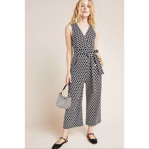 Eva Franco Anthropolgie Masha Polka Dot Jumpsuit